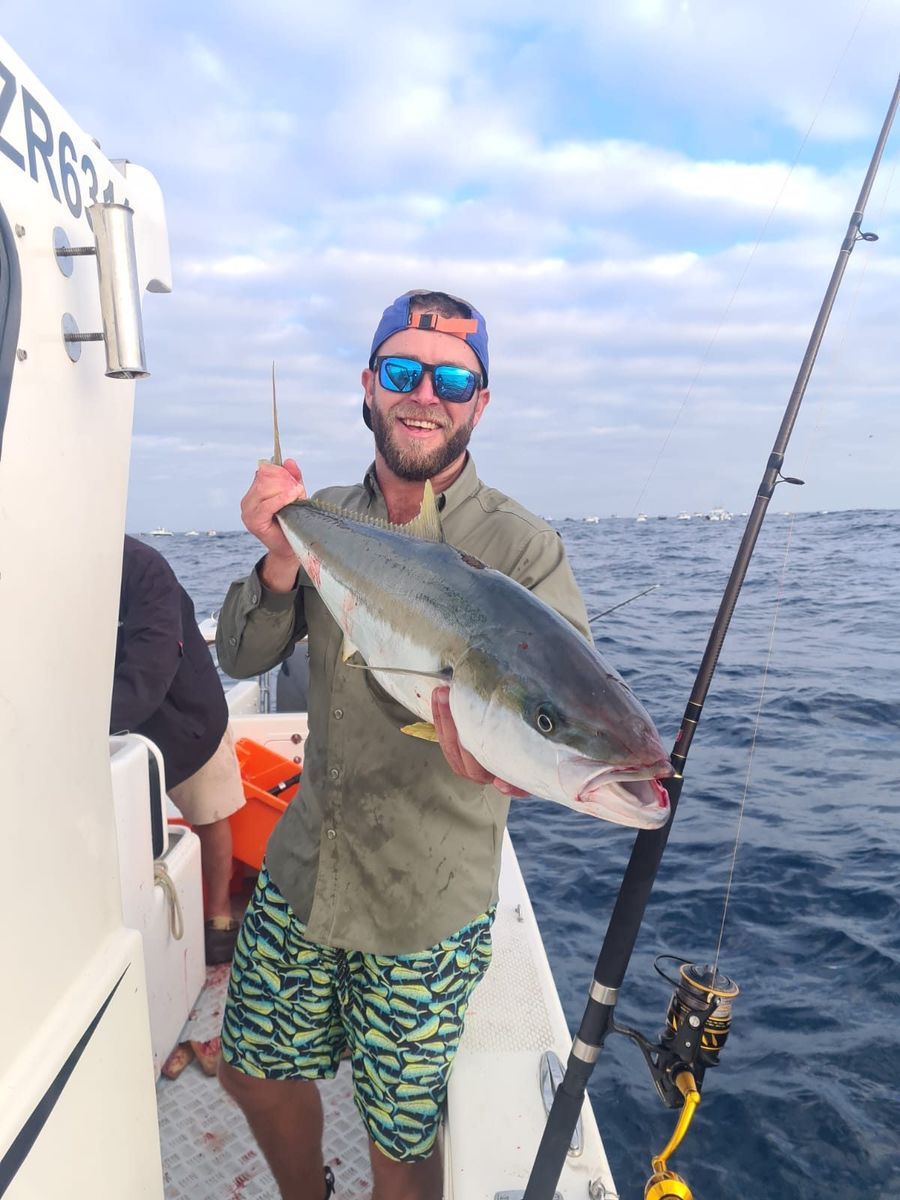 A catch landed on a charter