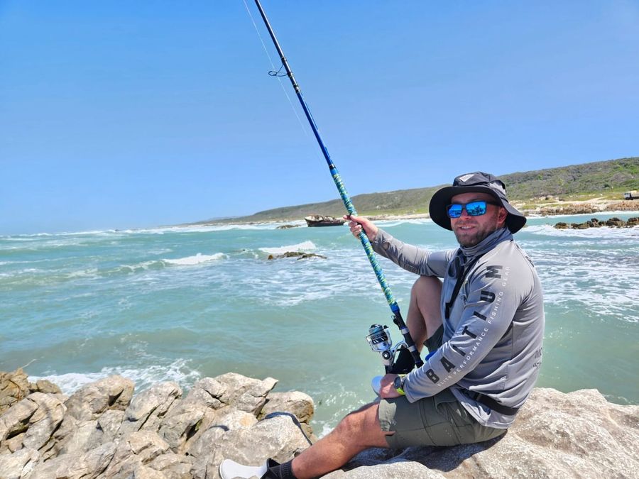 Rock and surf fishing on the coast