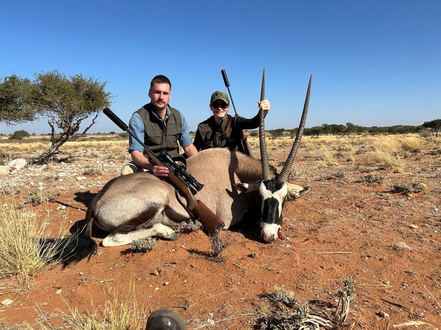 Gemsbok trophy, Eastern Cape plains game
